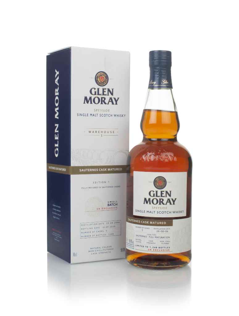 Glen Moray 14 Year Old 2006 Sauternes Cask Matured - Warehouse 1 70cl product image