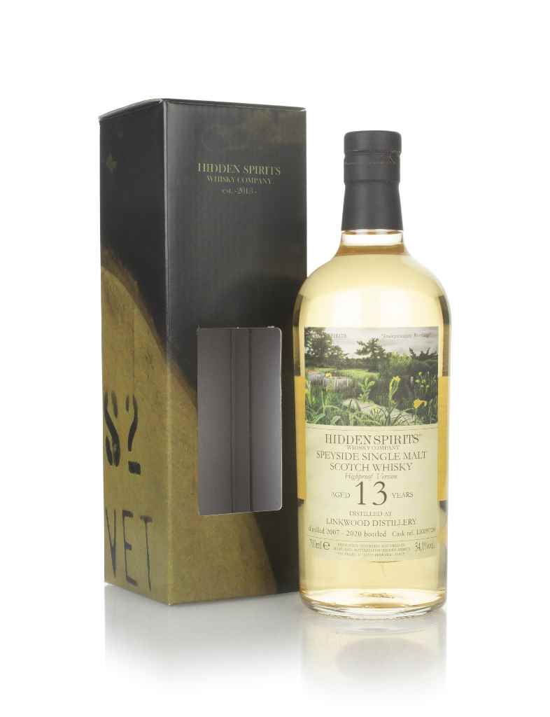 Linkwood 13 Year Old 2007 (cask LK09720) - Hidden Spirits 70cl product image