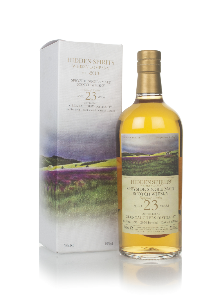 Glentauchers 23 Year Old 1996 (cask GT9620) - Hidden Spirits 70cl product image