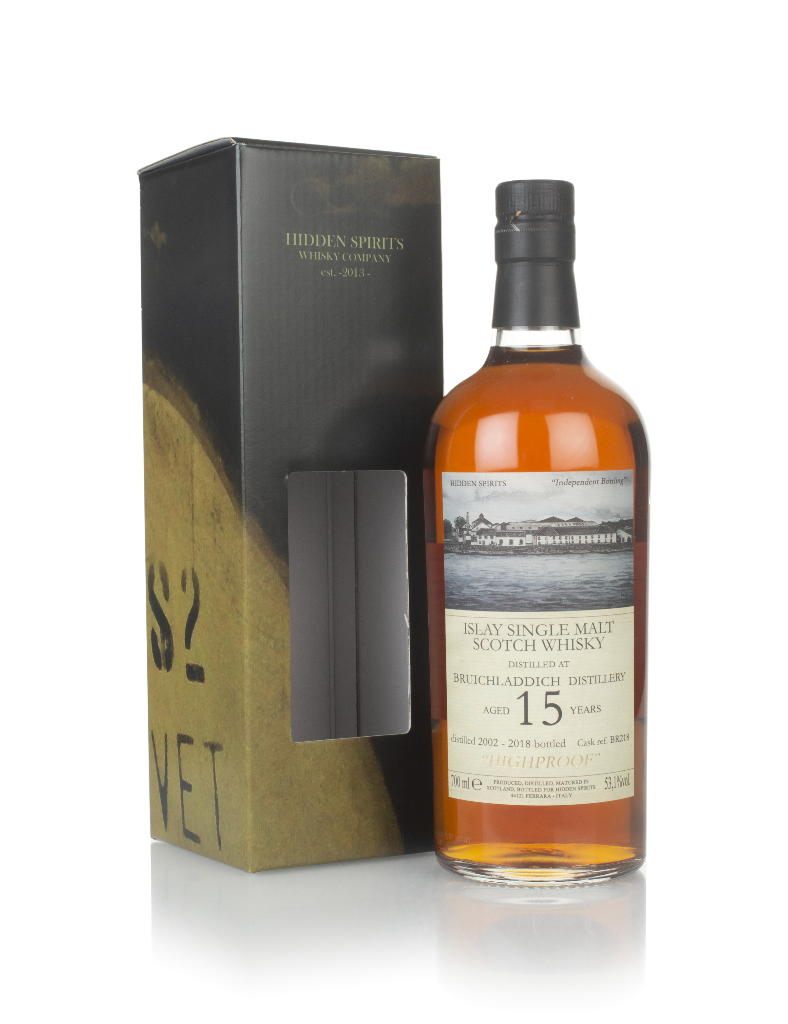 Bruichladdich 15 Year Old 2002 (cask BR218) - Hidden Spirits 70cl product image