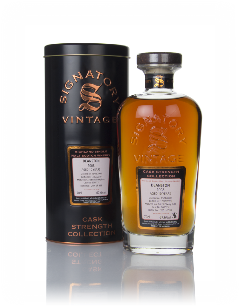 Deanston 10 Year Old 2008 (cask 900073) - Cask Strength Collection (Signatory) 70cl product image