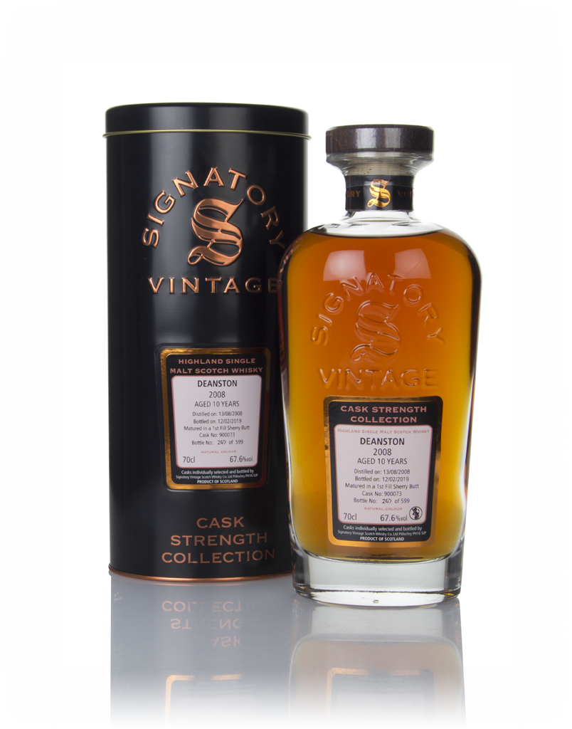 Deanston 10 Year Old 2008 (cask 900073) - Cask Strength Collection (Signatory) 70cl product image