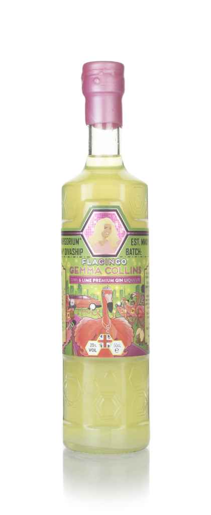Zymurgorium Gemma Collins Flagingo Kiwi & Lime Gin Liqueur 50cl product image