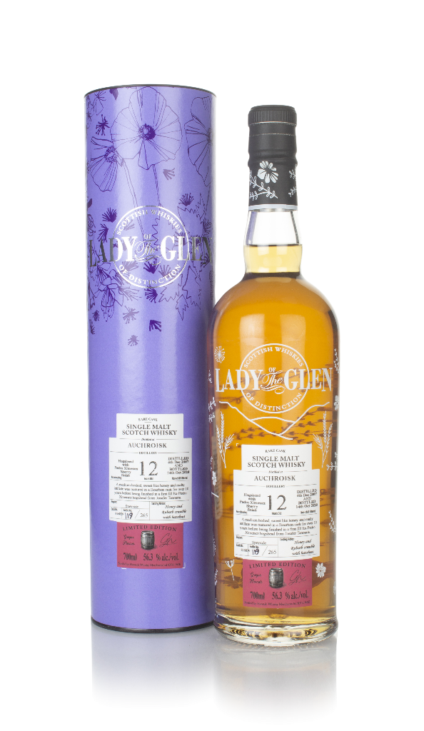 Auchroisk 12 Year Old 2007 (cask 816839) - Lady of the Glen (Hannah Whisky Merchants) 70cl product image