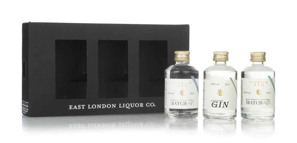 East London Liquor Company Gin Triple Pack (3 x 50ml) 15cl product image