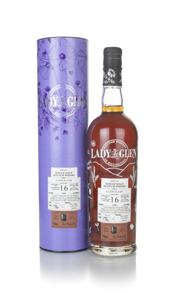 Glen Elgin 16 Year Old 2004 (cask 801300) - Lady of the Glen (Hannah Whisky Merchants) 70cl product image