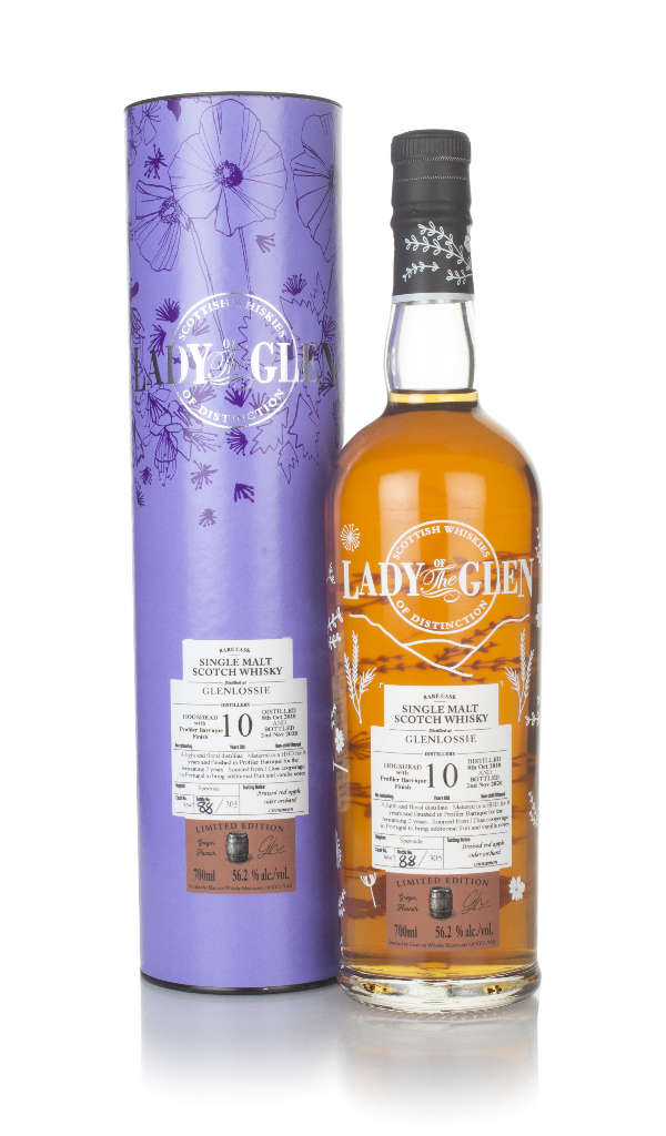 Glenlossie 10 Year Old 2010 (cask 8647) - Lady of the Glen (Hannah Whisky Merchants) 70cl product image