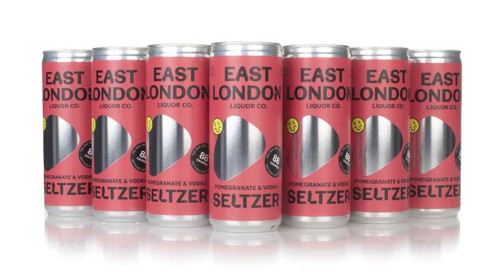East London Liquor Company Pomegranate & Vodka Seltzer (12 x 250ml) 300cl product image