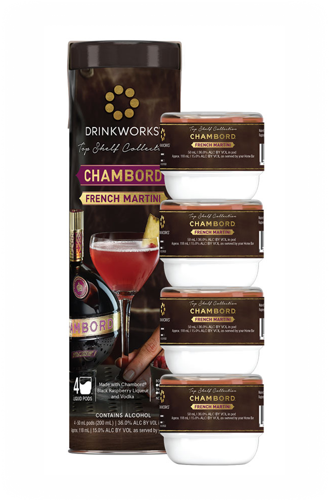Drinkworks Chambord French Martini Tube (4x Pods) 20cl product image