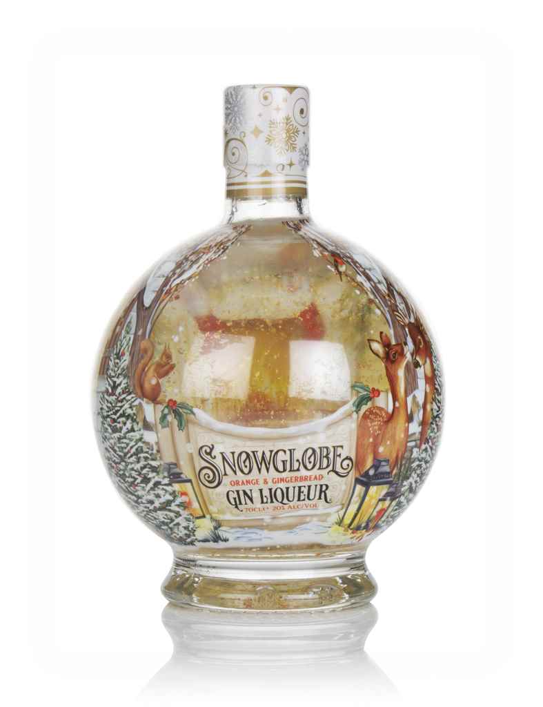 Snow Globe Orange & Gingerbread Gin Liqueur 70cl product image