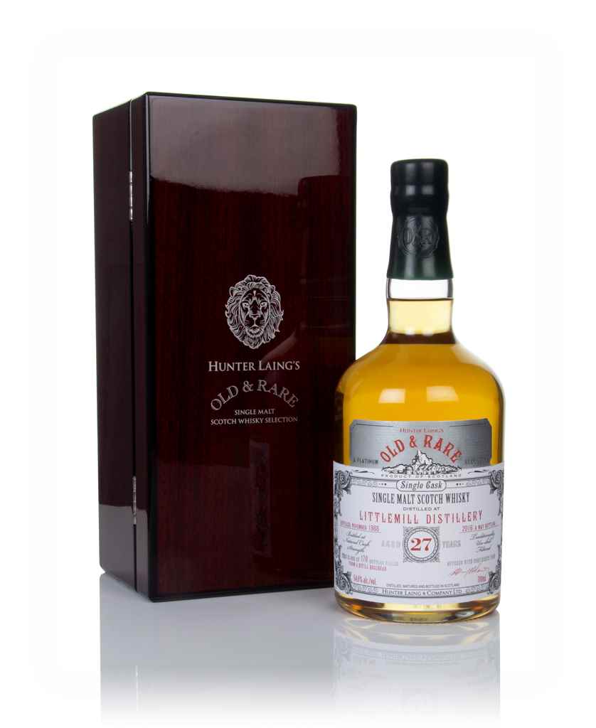 Littlemill 27 Year Old 1988 - Old & Rare Platinum (Hunter Laing) 70cl product image