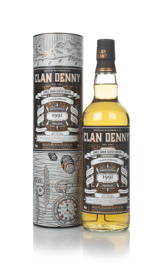 Cameronbridge 25 Year Old 1991 (cask 11773) - Clan Denny (Douglas Laing) 70cl product image