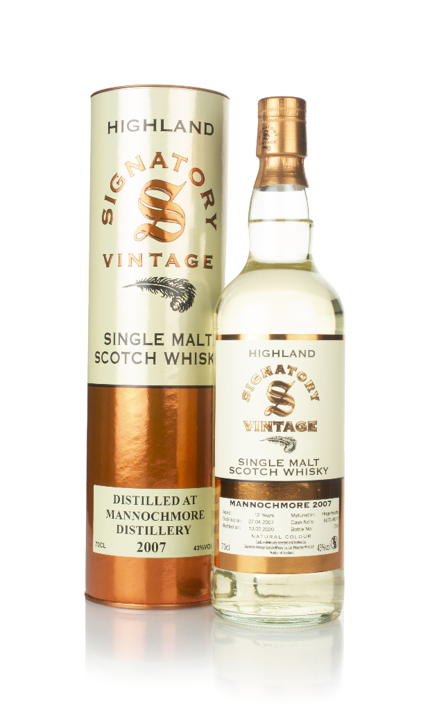 Mannochmore 12 Year Old 2007 (casks 6670 & 6671) - Signatory 70cl product image