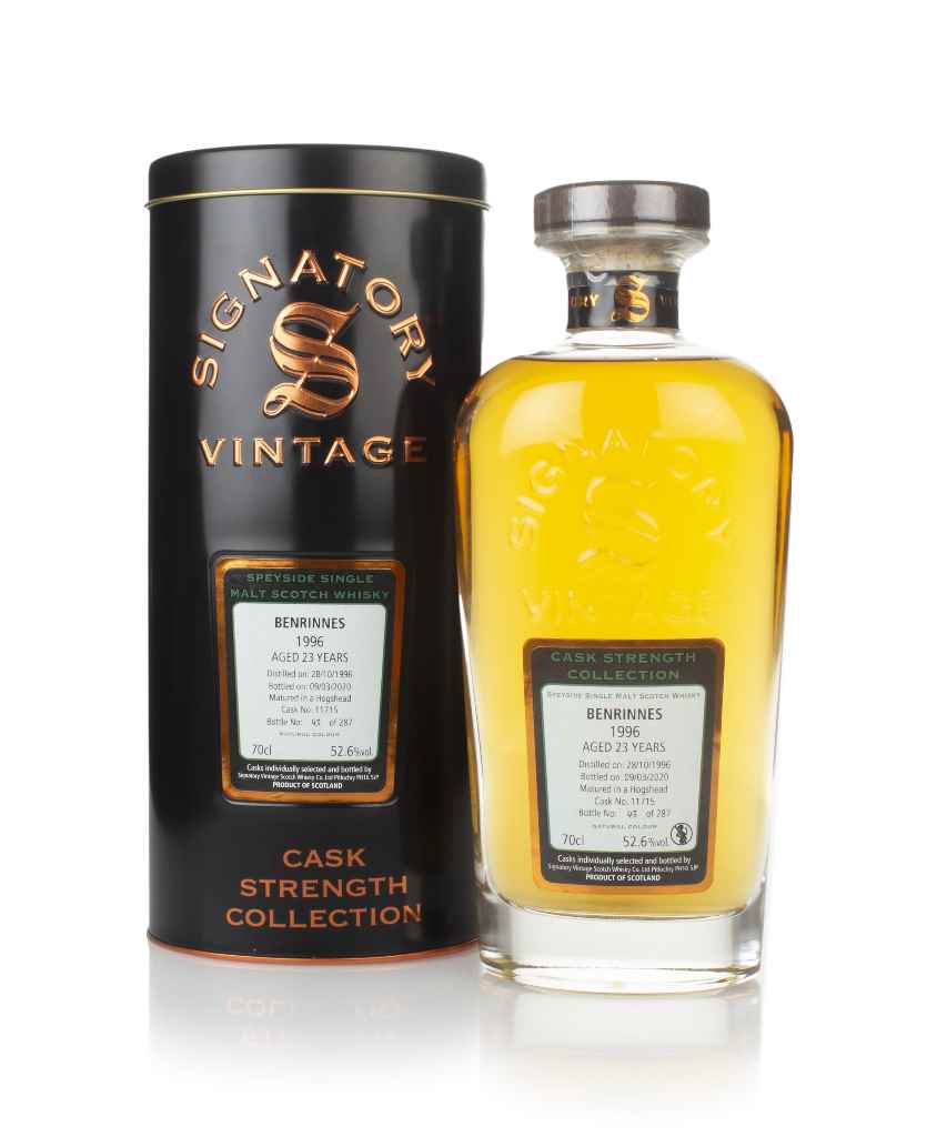 Benrinnes 23 Year Old 1996 (cask 11715) - Cask Strength Collection (Signatory) 70cl product image