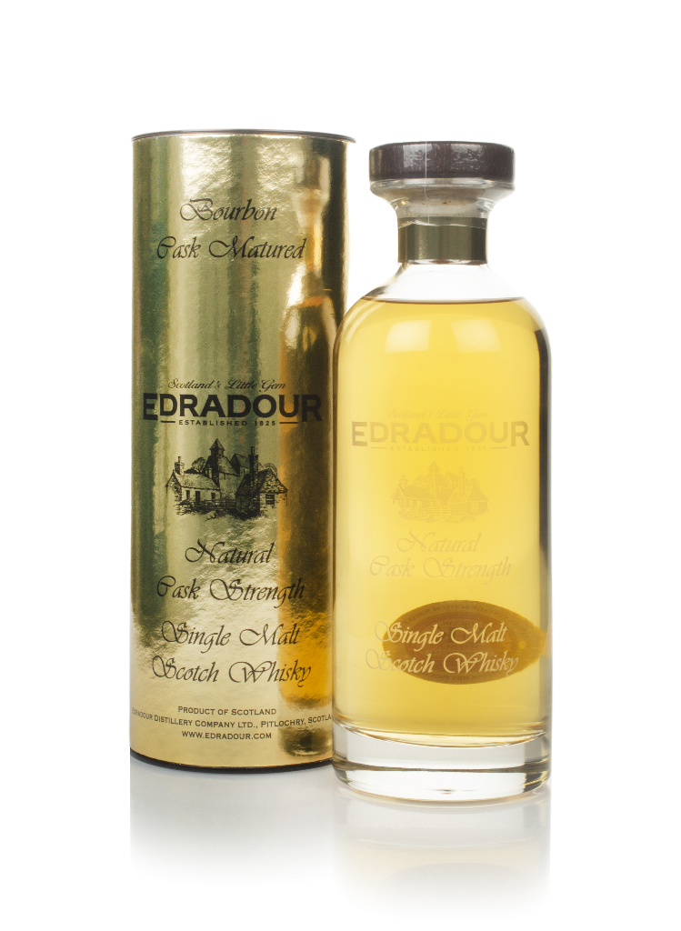 Edradour 12 Year Old 2007 Bourbon Cask Matured Natural Cask Strength - Ibisco Decanter 70cl product image