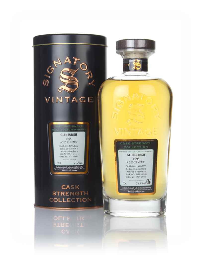 Glenburgie 23 Year Old 1995 (casks 6534 & 6536) - Cask Strength Collection (Signatory) 70cl product image