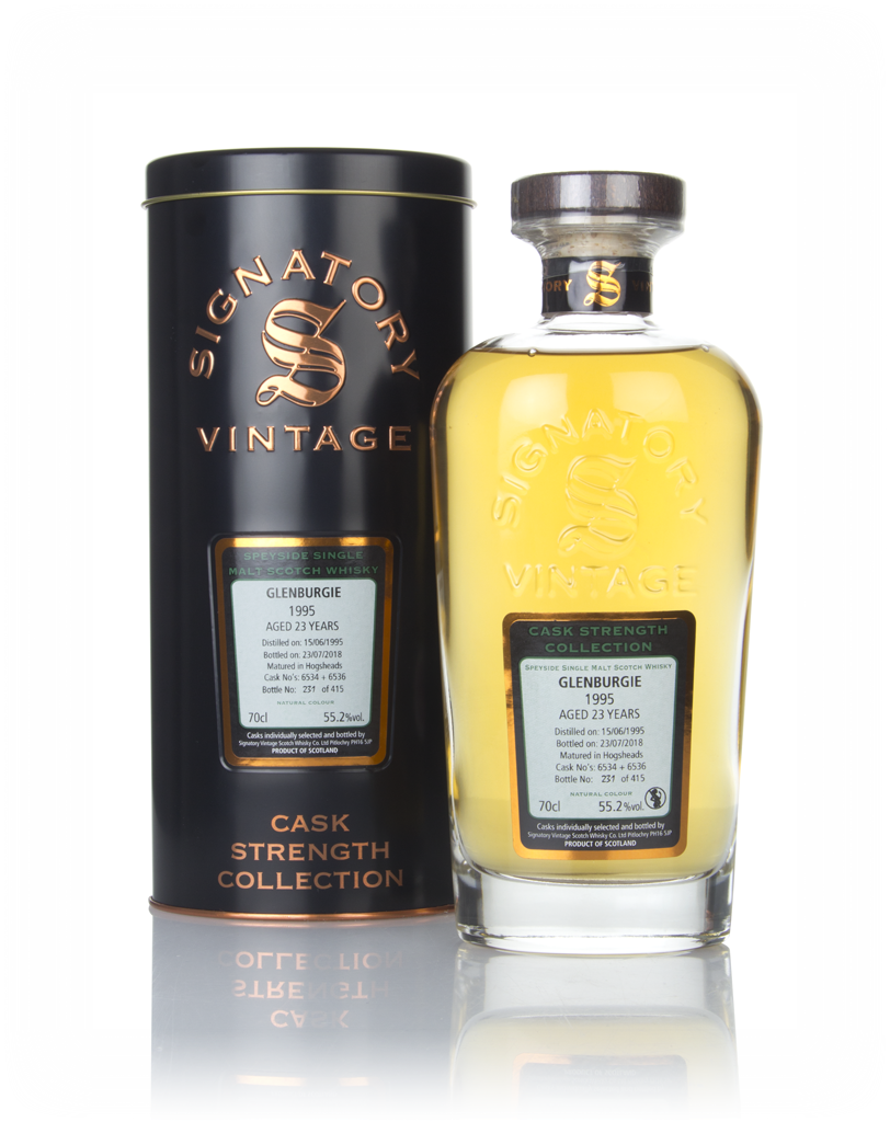 Glenburgie 23 Year Old 1995 (casks 6534 & 6536) - Cask Strength Collection (Signatory) 70cl product image