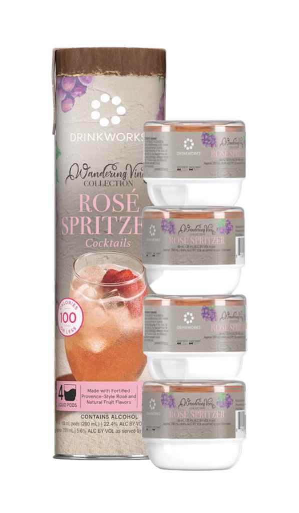 Drinkworks Rosé Spritzer Tube (4x Pods) 20cl product image