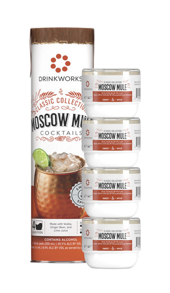 Drinkworks Moscow Mule Tube (4x Pods) 20cl product image