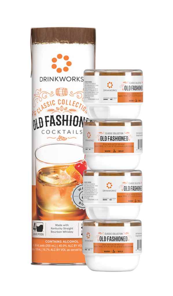 Drinkworks Old Fashioned Tube (4x Pods) 20cl product image