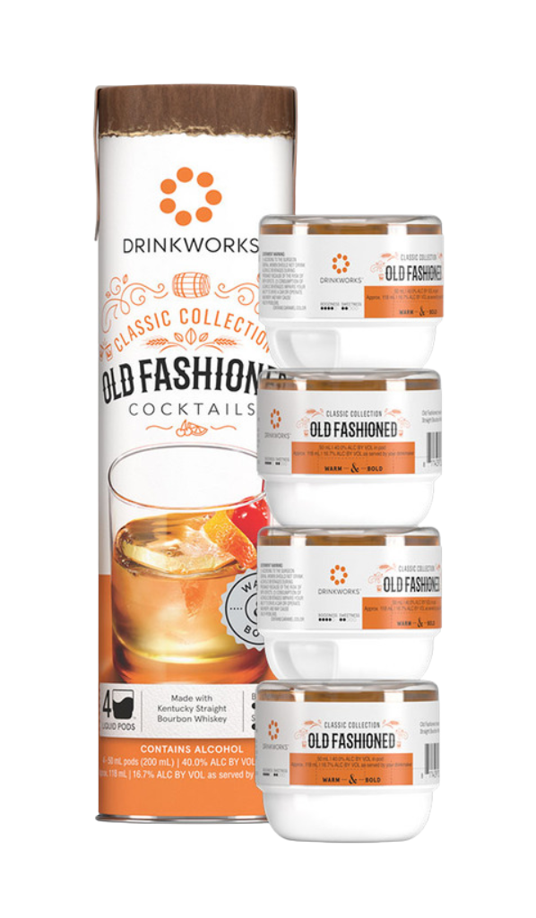 Drinkworks Old Fashioned Tube (4x Pods) 20cl product image