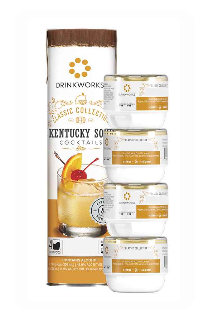 Drinkworks Kentucky Sour Tube (4x Pods) 20cl product image