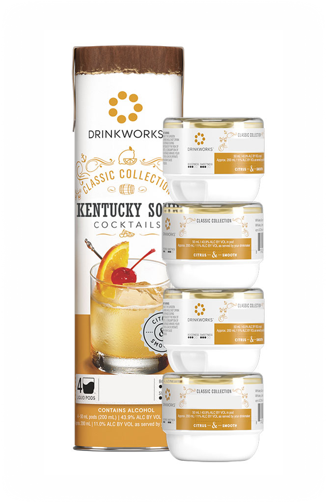 Drinkworks Kentucky Sour Tube (4x Pods) 20cl product image