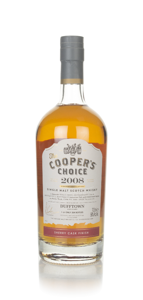 Dufftown 10 Year Old 2008 (cask 9080) - The Cooper's Choice (The Vintage Malt Whisky Co.) 70cl product image