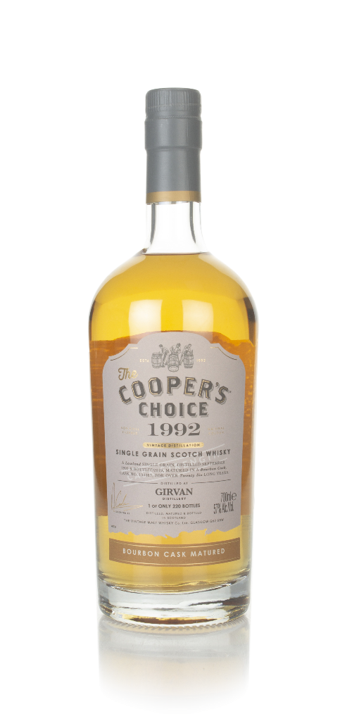Girvan 26 Year Old 1992 (cask 133087) - The Cooper's Choice (The Vintage Malt Whisky Co.) 70cl product image