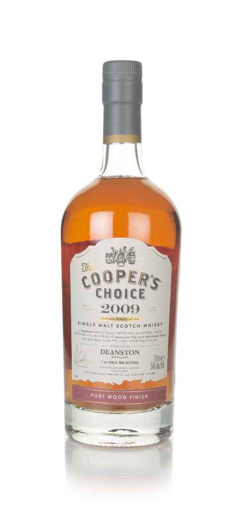 Deanston 9 Year Old 2009 (cask 1639) -  The Cooper's Choice (The Vintage Malt Whisky Co.) 70cl product image