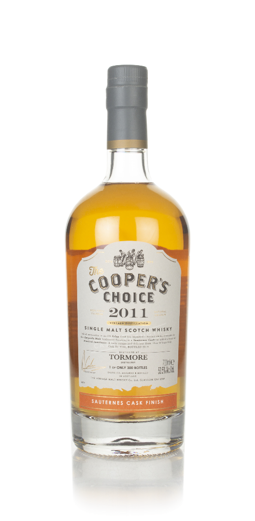 Tormore 8 Year Old 2011 (cask 9340) - The Cooper's Choice (The Vintage Malt Whisky Co.) 70cl product image