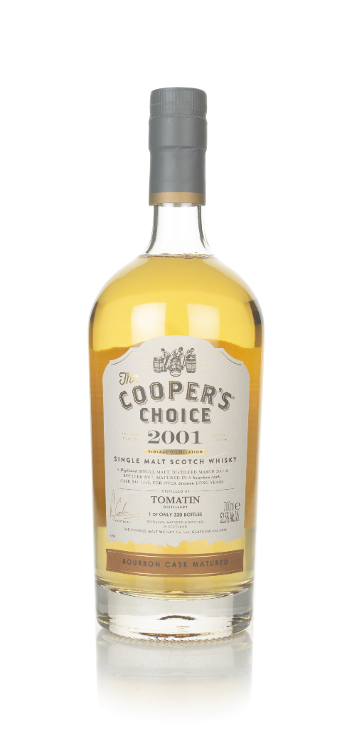 Tomatin 16 Year Old 2001 (cask 1153) - The Cooper's Choice (The Vintage Malt Whisky Co.) 70cl product image