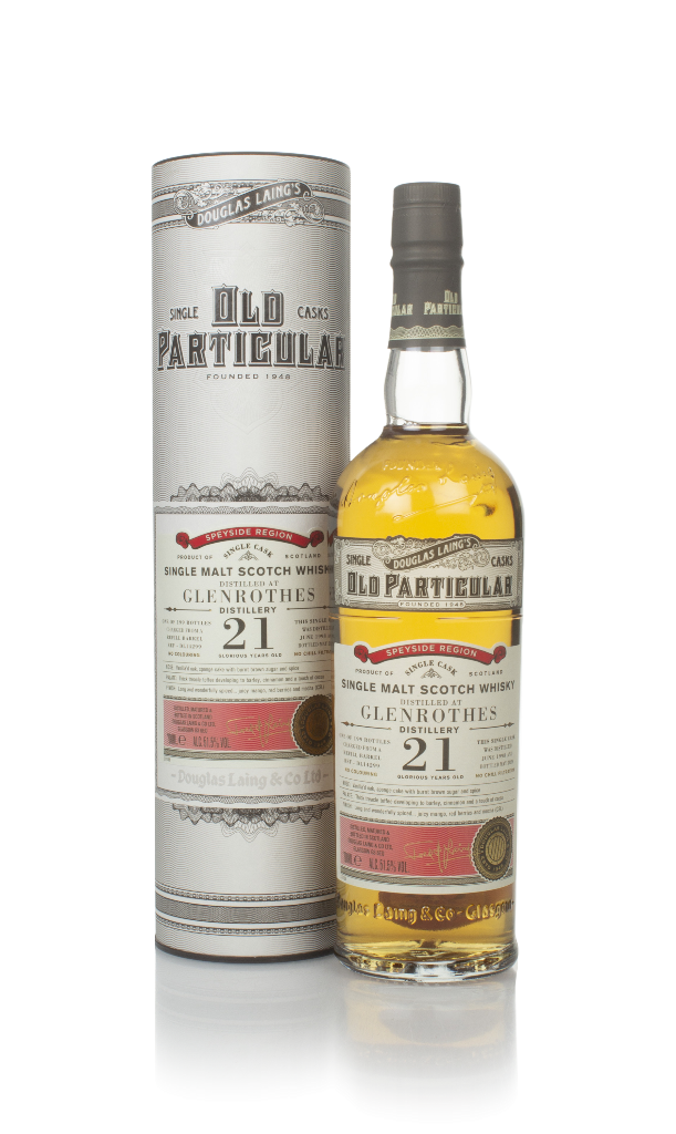Glenrothes 21 Year Old 1998 (cask 14299) - Old Particular (Douglas Laing) 70cl product image
