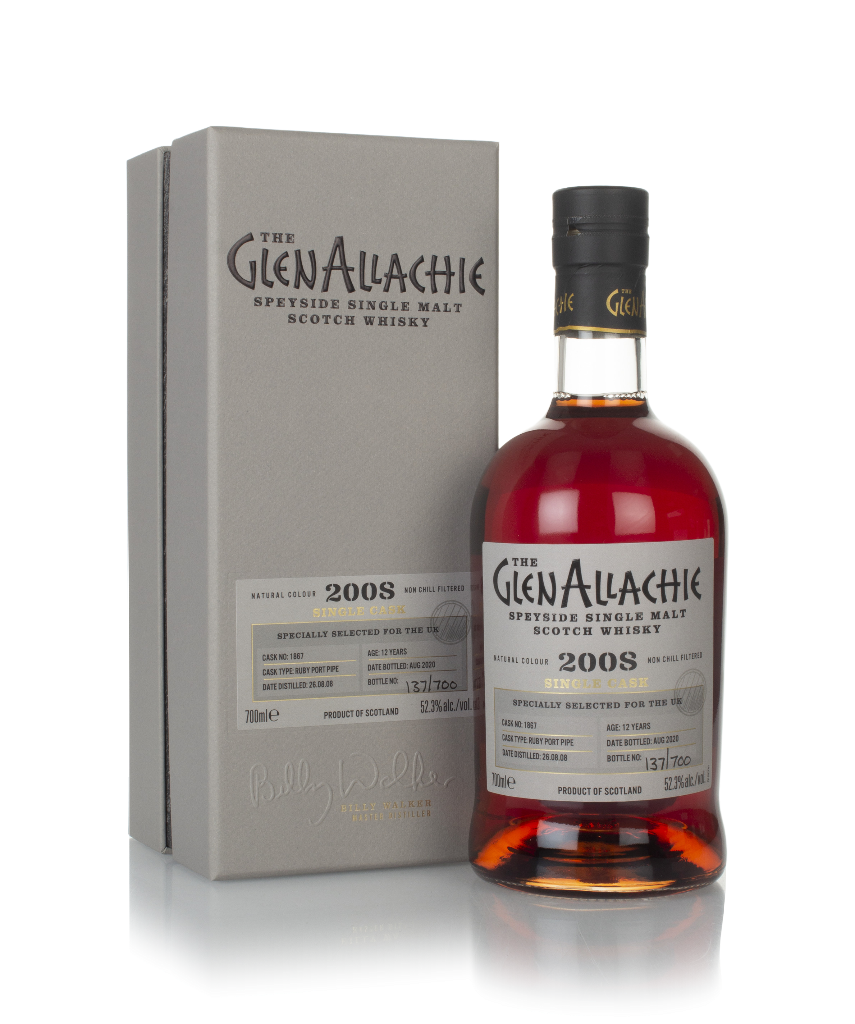 GlenAllachie 12 Year Old 2008 (cask 1867) - Single Cask 70cl product image