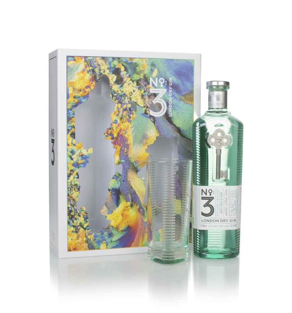 No.3 Gin Gift Pack With Glass 70cl product image