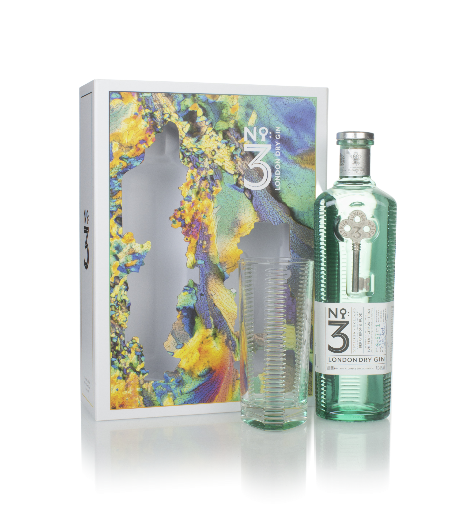 No.3 Gin Gift Pack With Glass 70cl product image