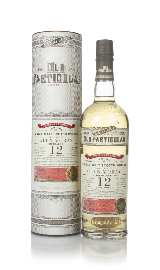 Glen Moray 12 Year Old 2008 (cask 14254) - Old Particular (Douglas Laing) 70cl product image