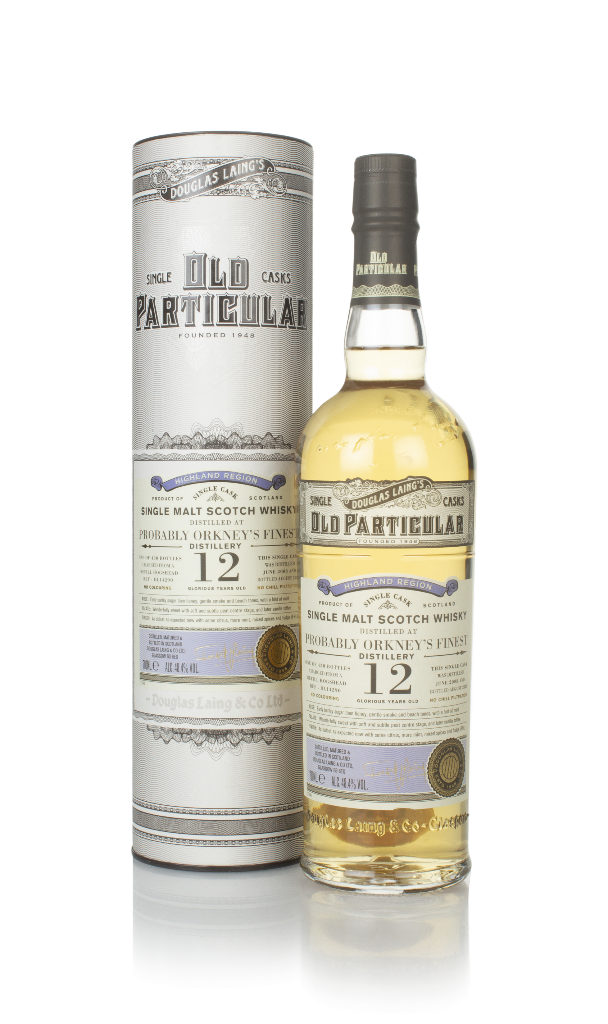 Probably Orkney's Finest Distillery 12 Year Old 2008 (cask 14290) - Old Particular (Douglas Laing) 70cl product image