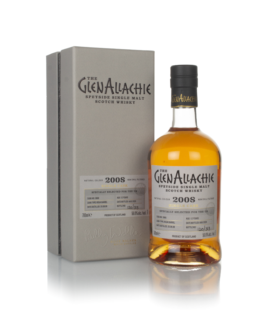 GlenAllachie 12 Year Old 2008 (cask 3966) - Single Cask 70cl product image