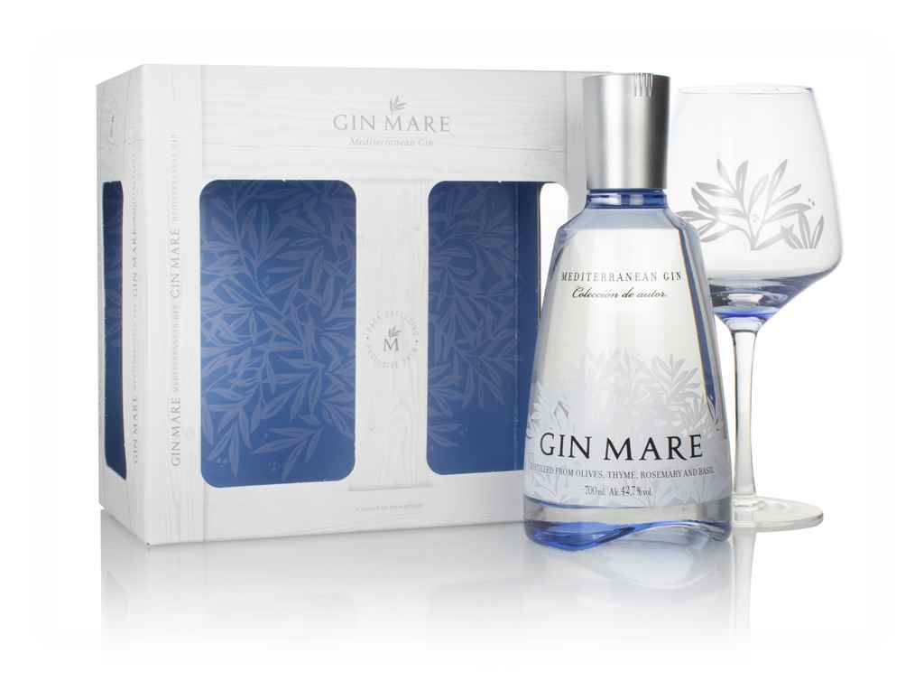 Gin Mare Gift Pack with Glass 70cl product image