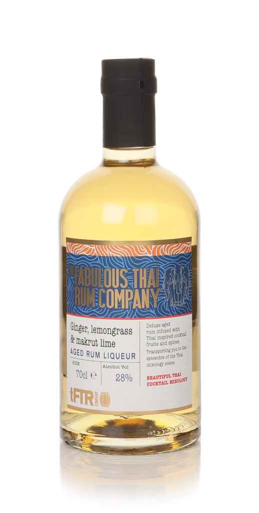 The Fabulous Thai Rum Company Ginger, Lemongrass & Makrut Lime Rum Liqueur 70cl product image