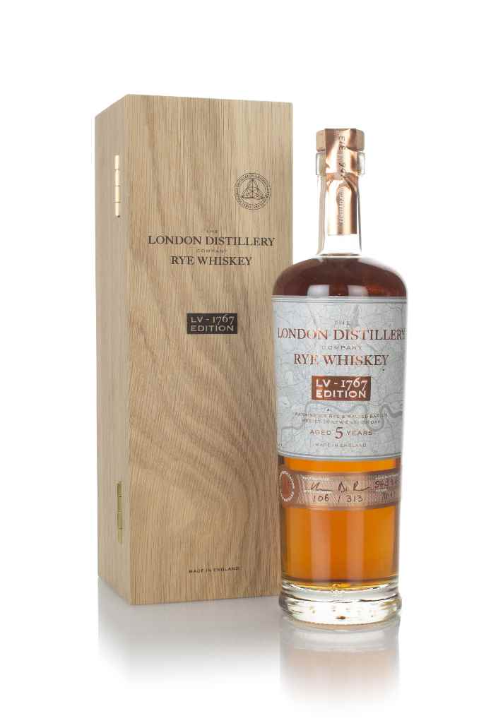 The London Distillery Company Rye Whiskey LV-1767 Edition (2020 Release) 70cl product image
