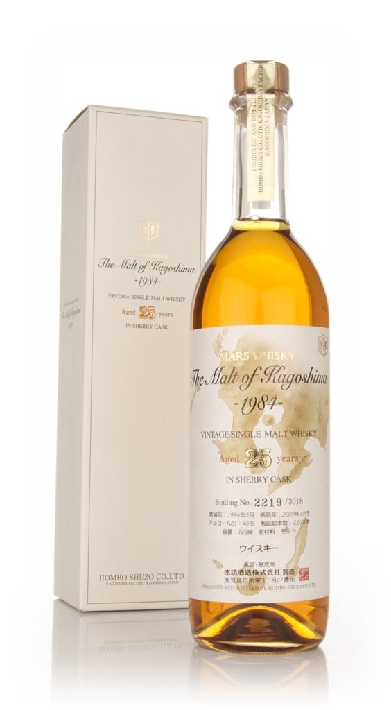 The Malt of Kagoshima 25 Year Old 1984 (Mars Whisky) 72cl product image