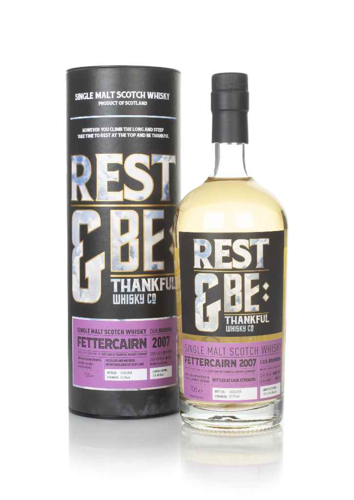 Fettercairn 12 Year Old 2007 (cask 801513) - Rest & Be Thankful 70cl product image