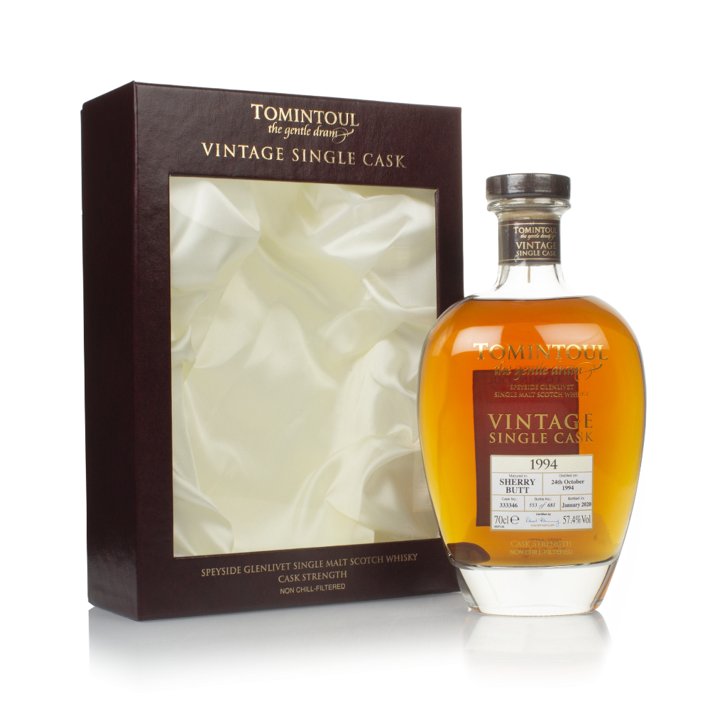 Tomintoul 25 Year Old 1994 (cask 333346) - Vintage Single Cask 70cl product image
