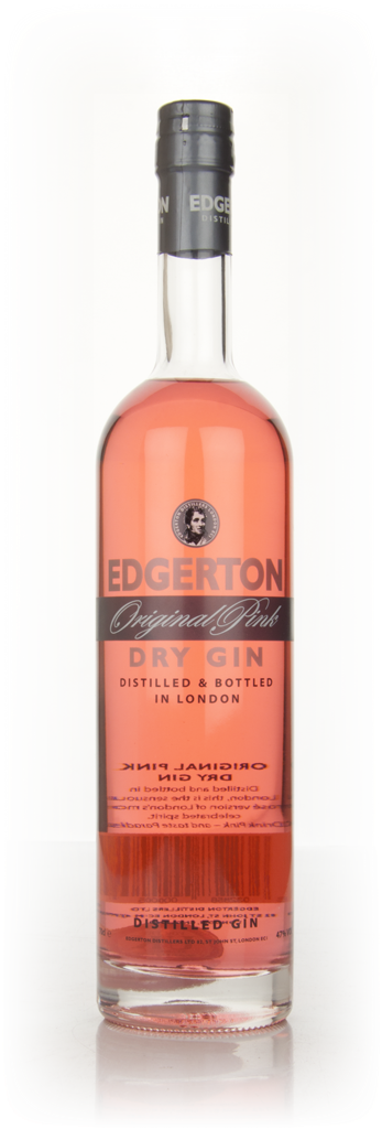 Edgerton London Pink Gin (47%) 70cl product image