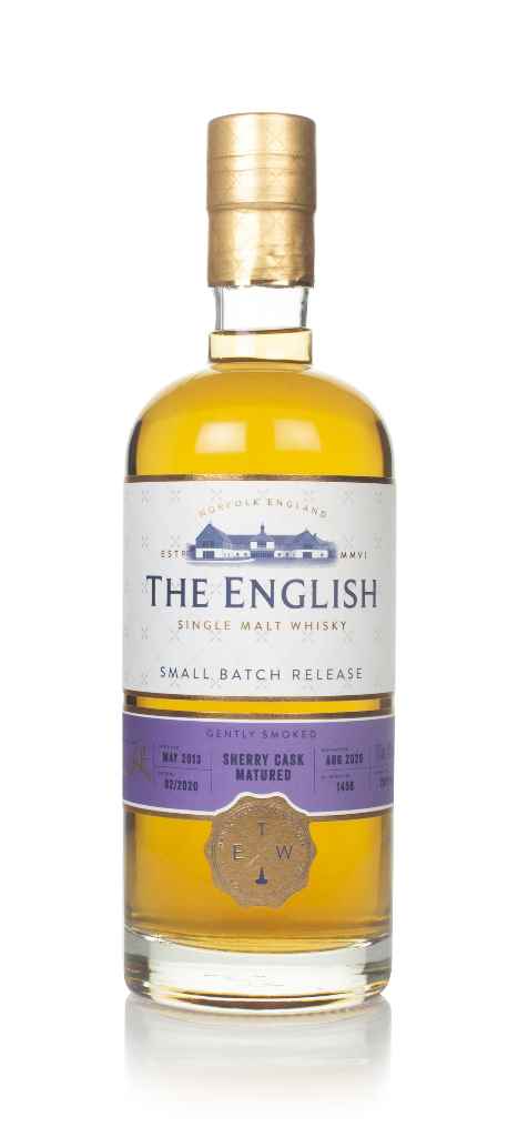 The English - Gently Smoked Sherry Cask Matured (2020 Release) 70cl product image