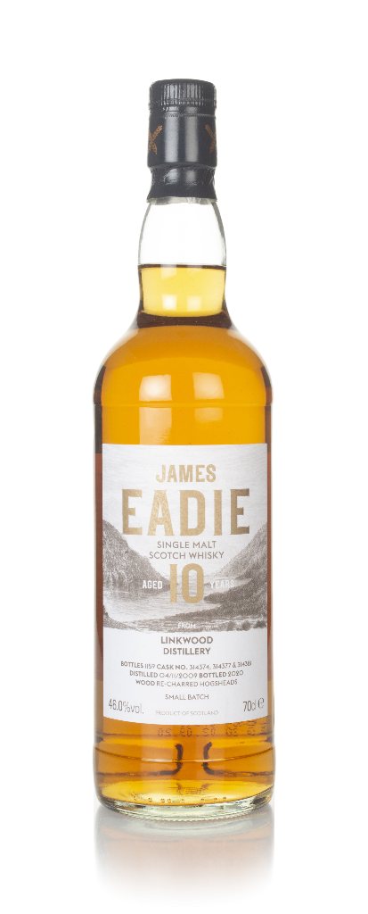 Linkwood 10 Year Old 2009 (casks 314374, 314377 & 314381) - Small Batch (James Eadie) 70cl product image