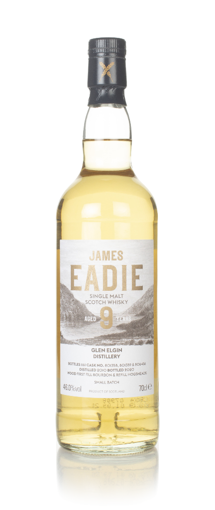 Glen Elgin 9 Year Old 2010 (casks 801358, 801359 & 806436) - Small Batch (James Eadie) 70cl product image