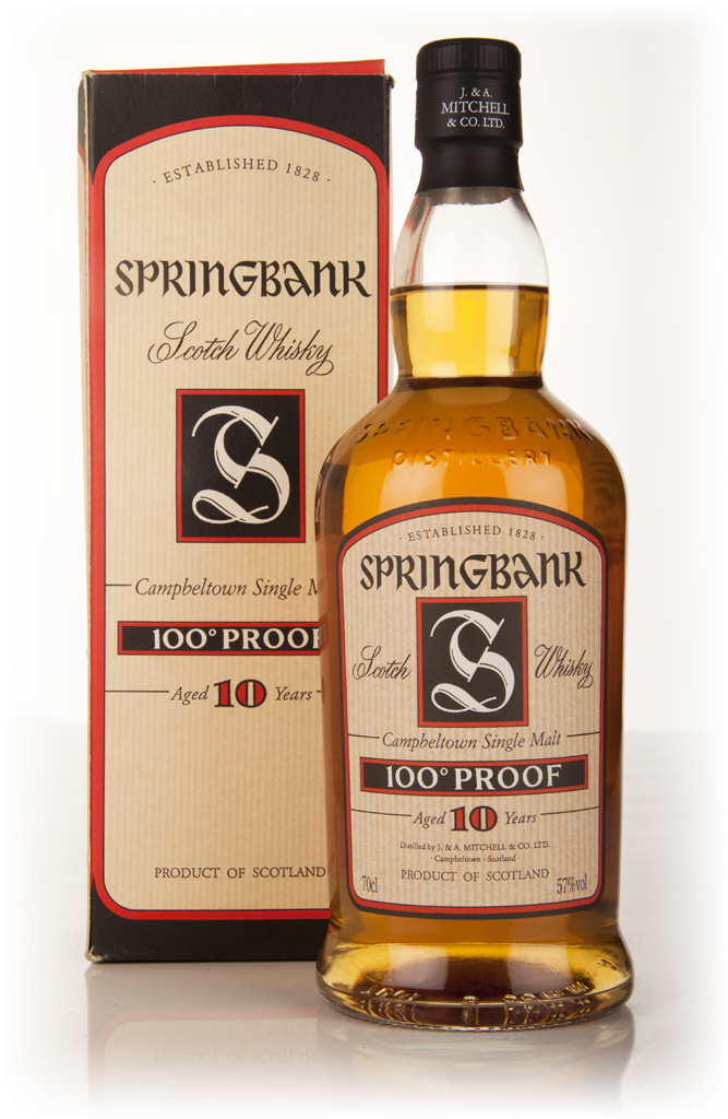 Springbank 10 Year Old 100 Proof - Early 2000s 70cl product image